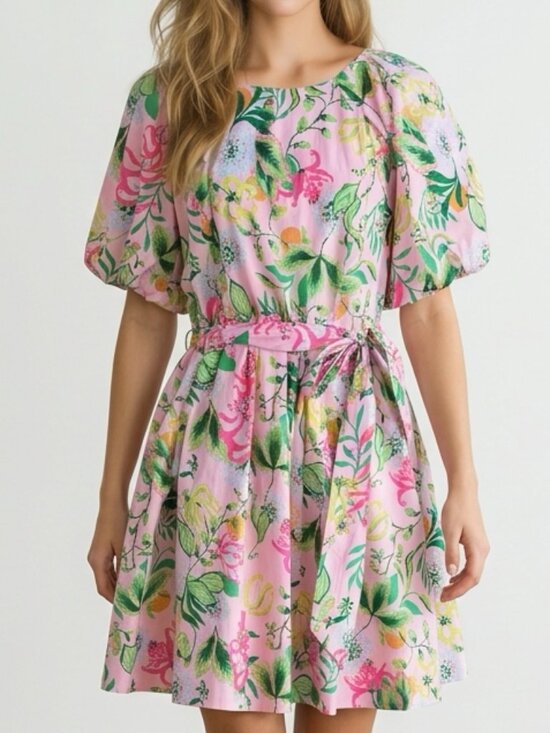 Lilly Pulitzer Dresses & Skirts - NWT Lilly Pulitzer Knoxlie Elbow Sleeve Dress Size 14